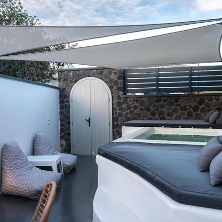 Sun Naam Home Santorini With Heated Jacuzzi Karterádos Exterior foto