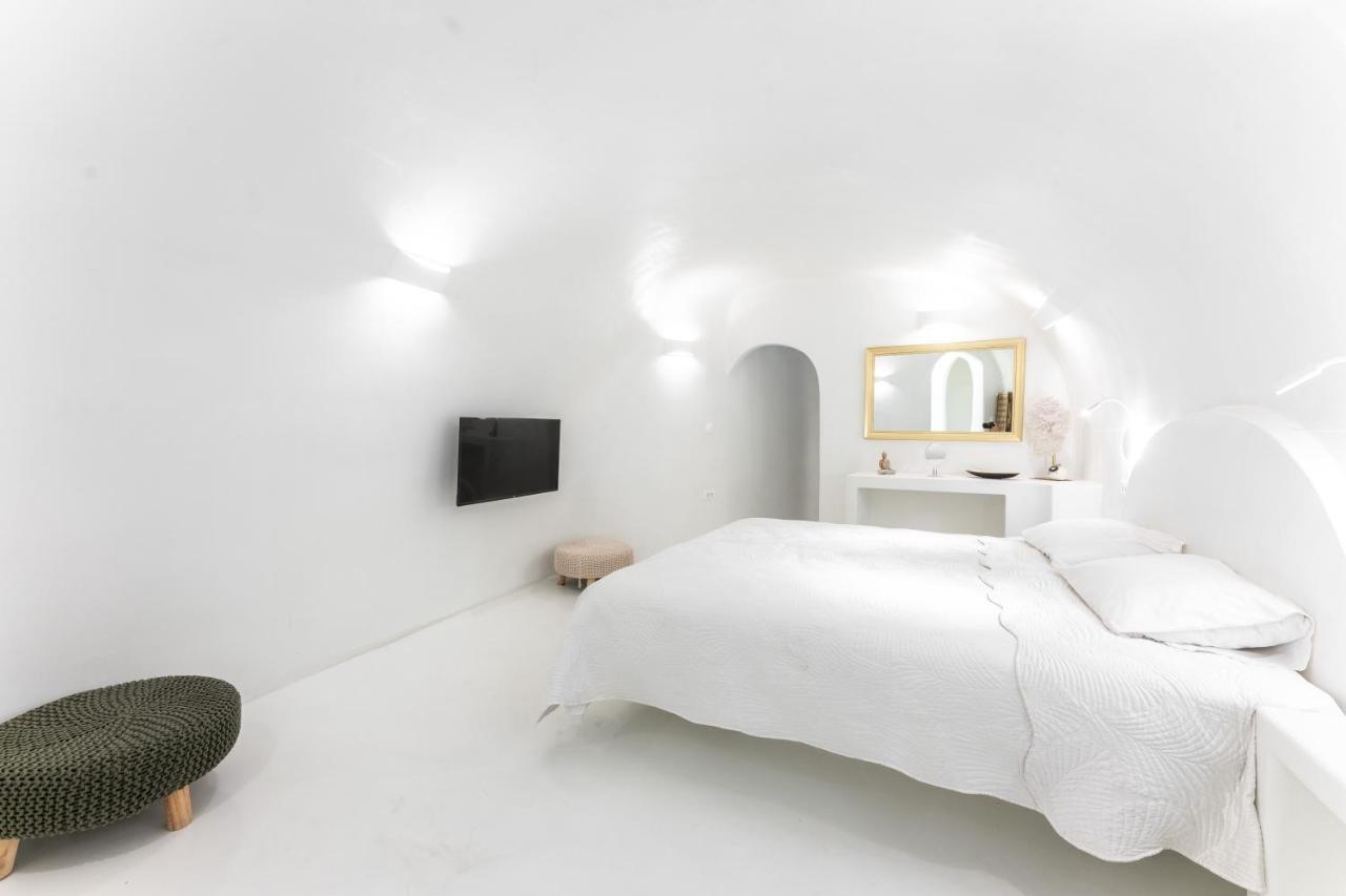 Sun Naam Home Santorini With Heated Jacuzzi Karterádos Exterior foto