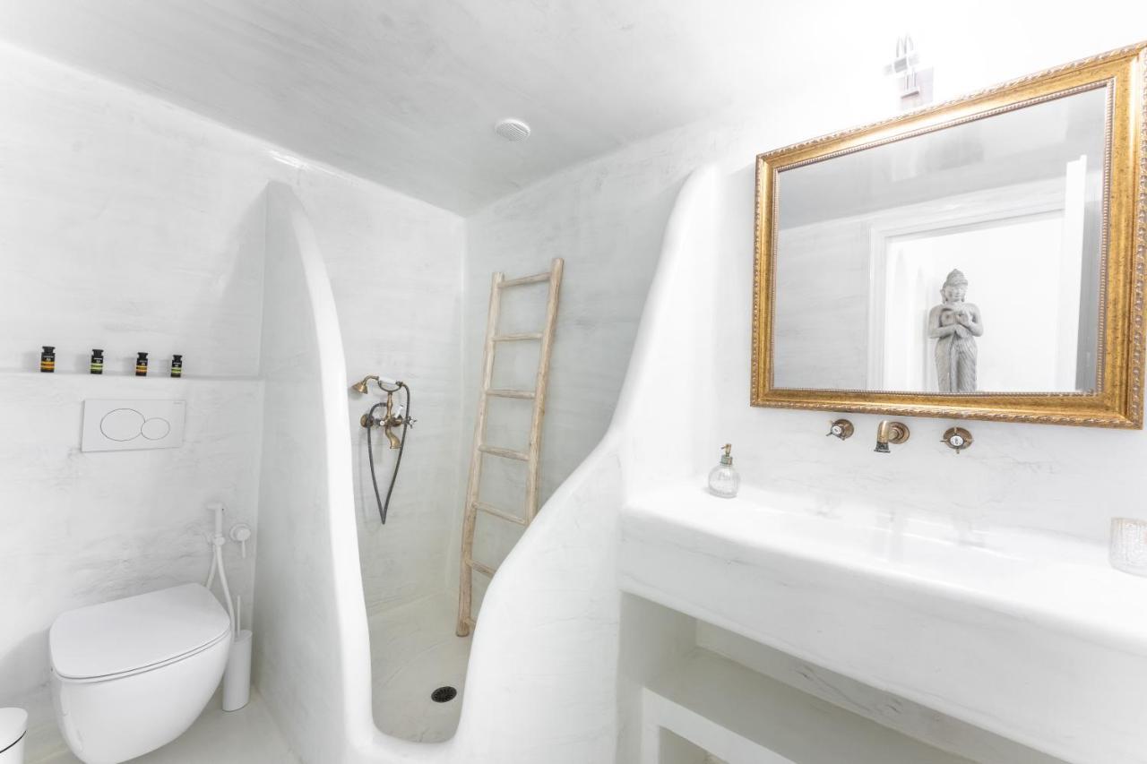 Sun Naam Home Santorini With Heated Jacuzzi Karterádos Exterior foto