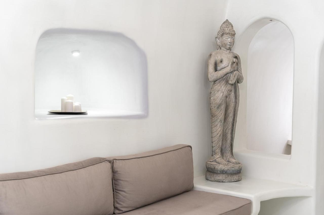 Sun Naam Home Santorini With Heated Jacuzzi Karterádos Exterior foto